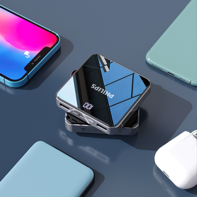 飞利浦DLP2116B移动电源10000mAh黑色（个）