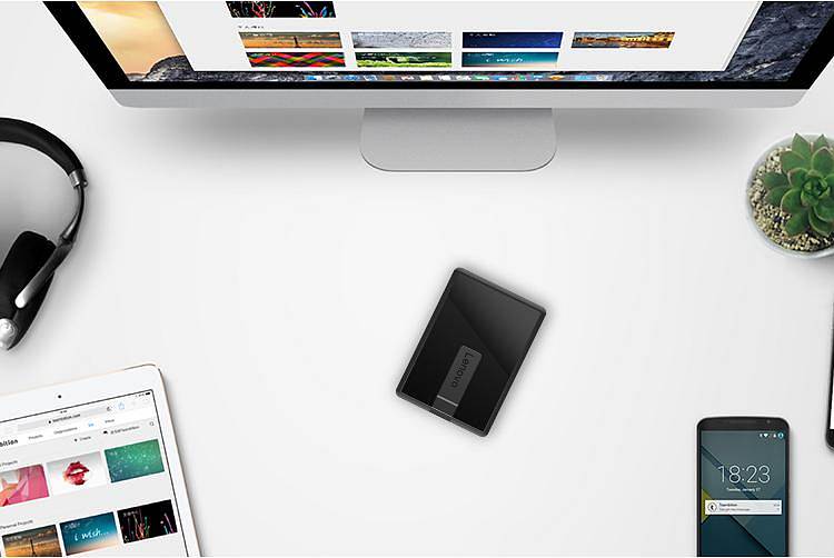 联想F309移动硬盘灰色1T/USB3.0(个)