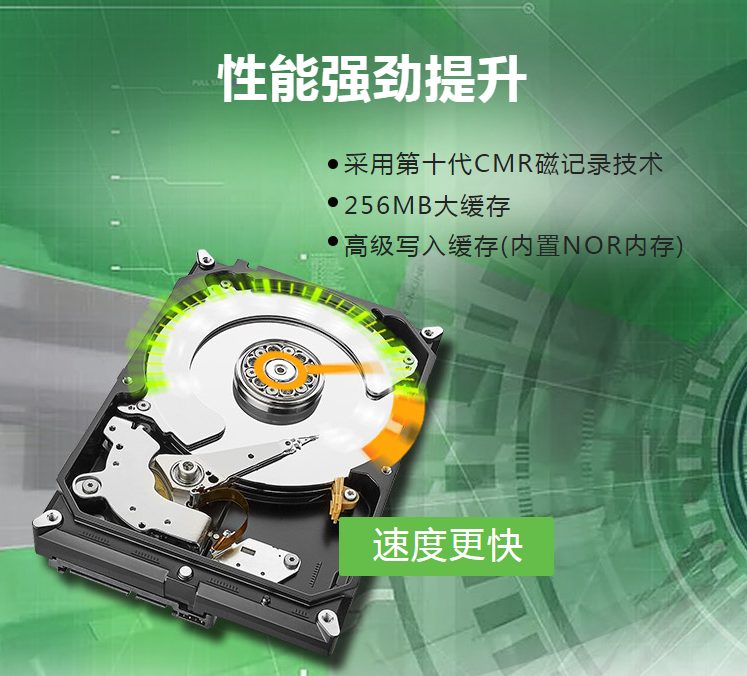 希捷ST8000NM000A银河系列企业级硬盘8T/256M/7200转(个)