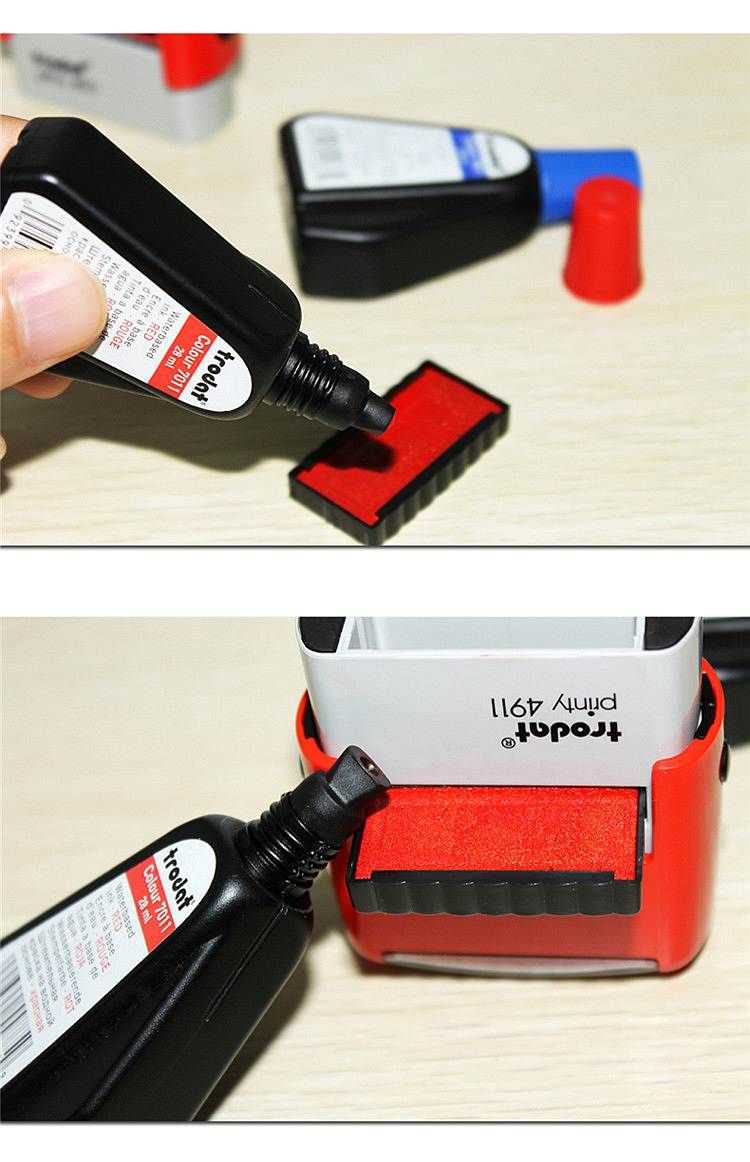 卓达7011回墨印油蓝28ML(单位：瓶)