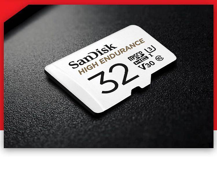 闪迪SDSQQNR-032G-ZN6IATF卡白色32G/适用行车记录仪(个)