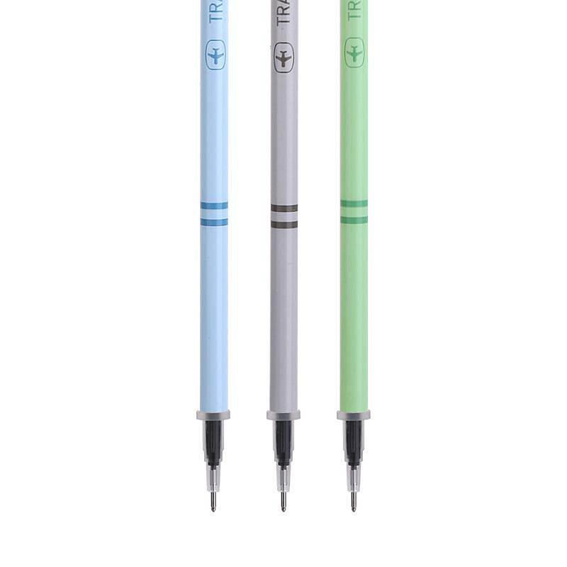 得力（deli）A835中性筆替芯0.35mm全針管(黑)(單位：支）