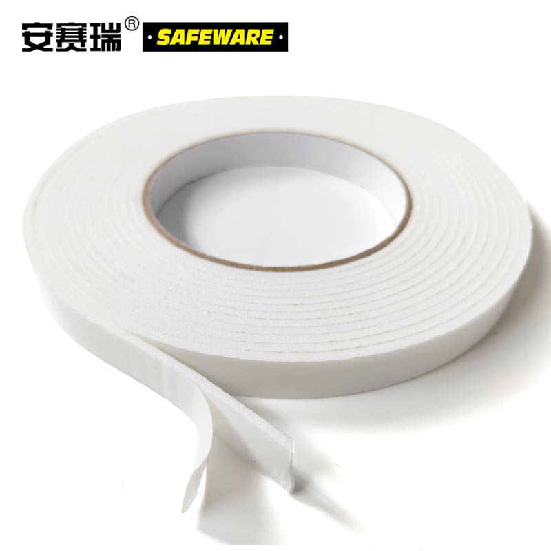 安赛瑞12672泡棉双面胶带白色20卷/包(筒)