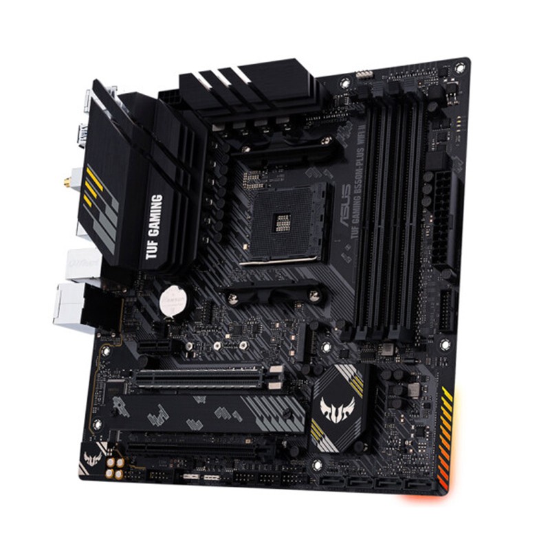 华硕(asus) tuf b550m plus wifi ii 主板 搭配r5 5600g原盒(盒)|主板