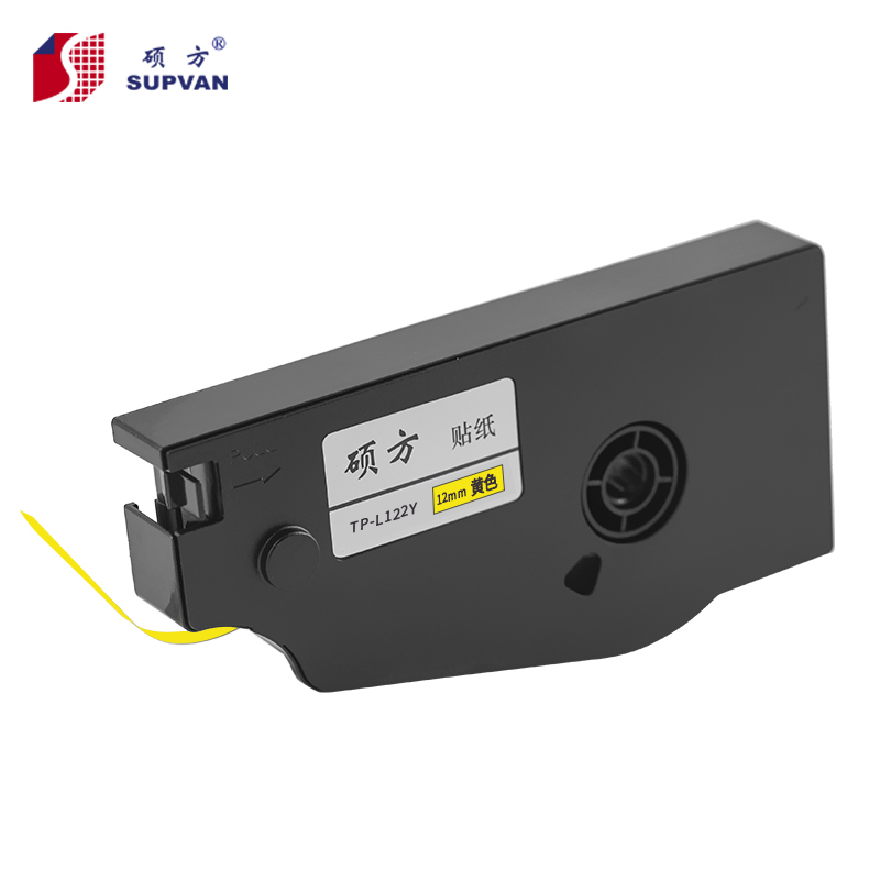 硕方 线号机贴纸12mm黄色 tp-l122y(包)|打印标签|标签机色带|办公